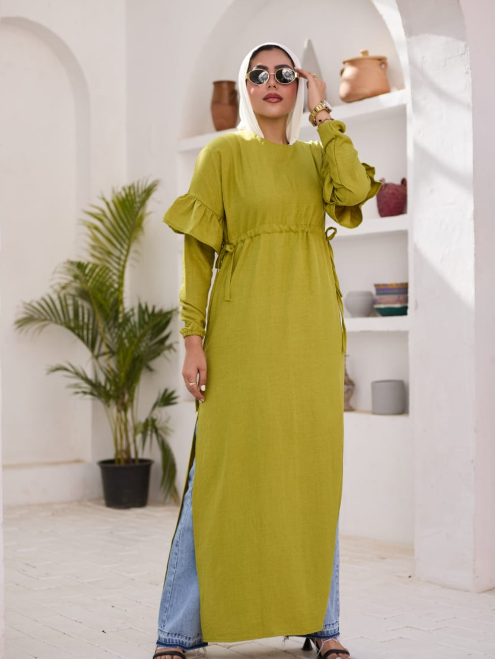 slit&style dress