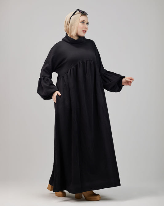 Winter oversize dress