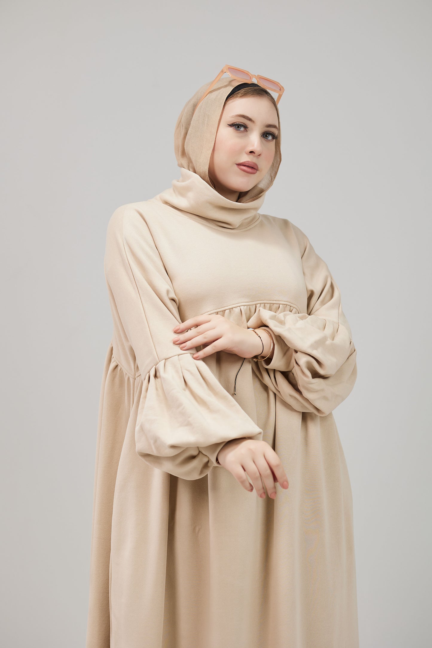 Winter oversize dress