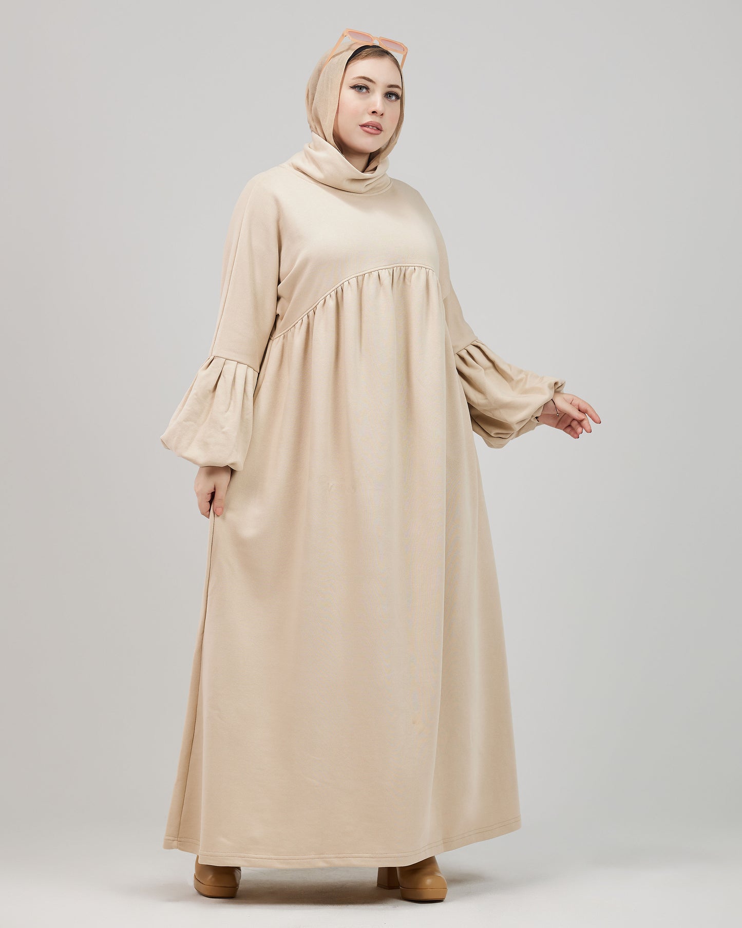 Winter oversize dress