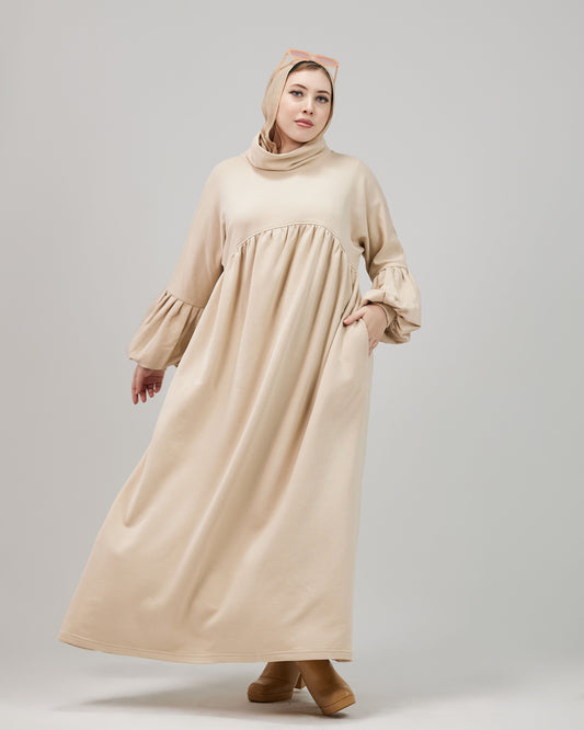 Winter oversize dress