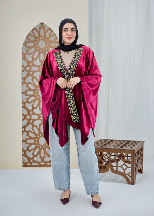 Velvet Glow Shawl