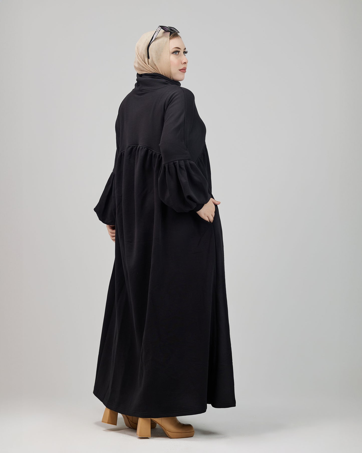Winter oversize dress