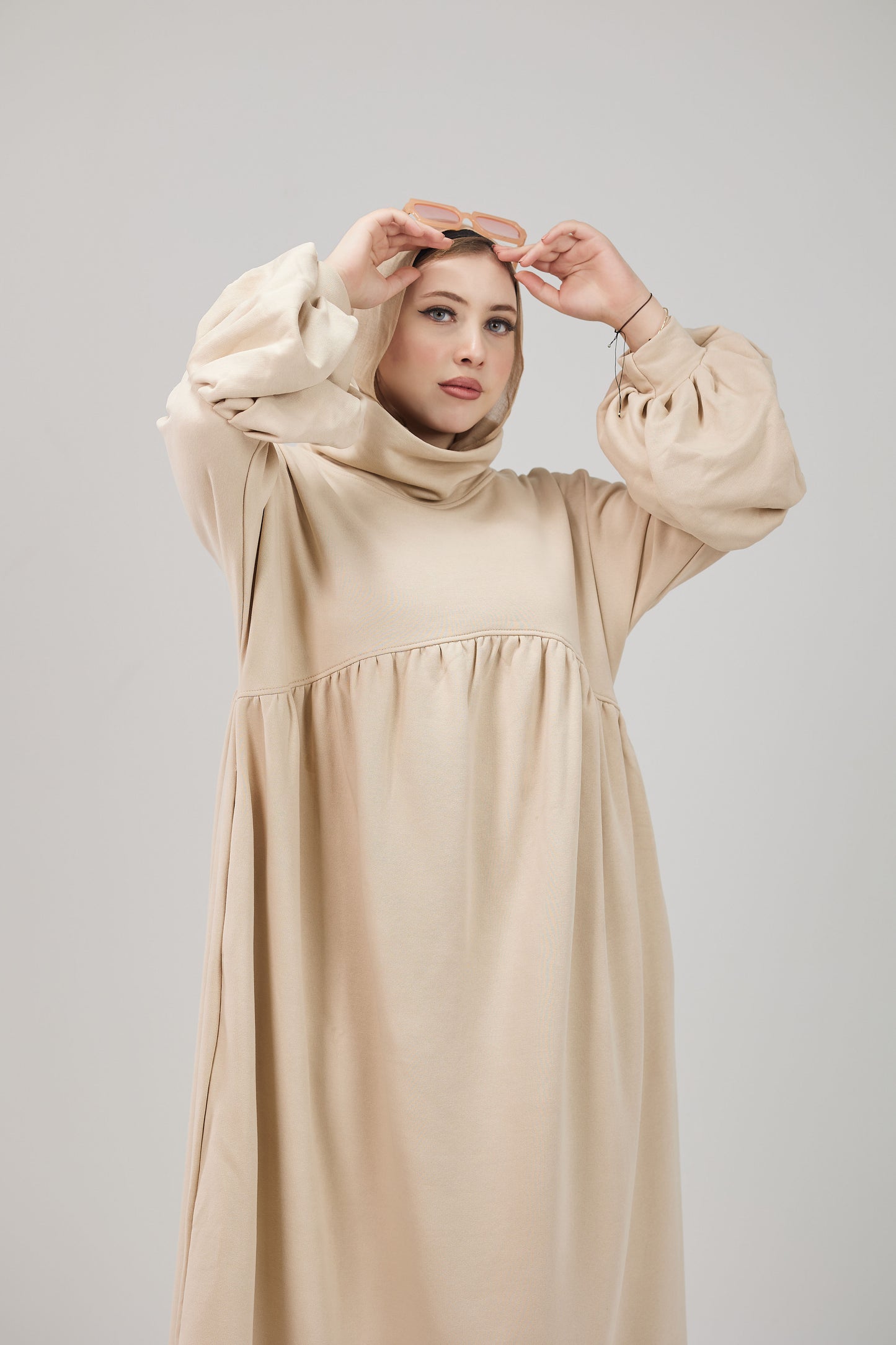 Winter oversize dress