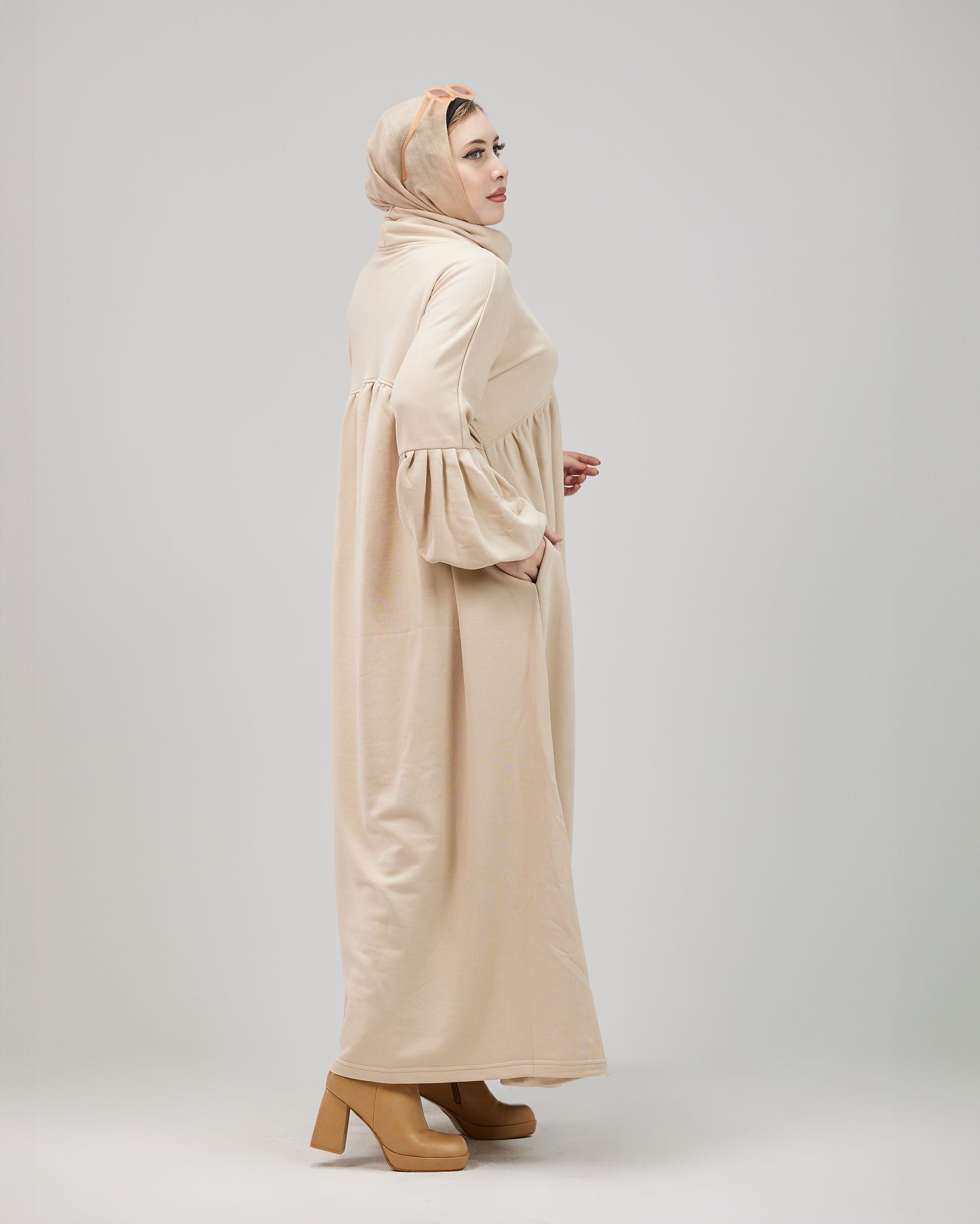Winter oversize dress